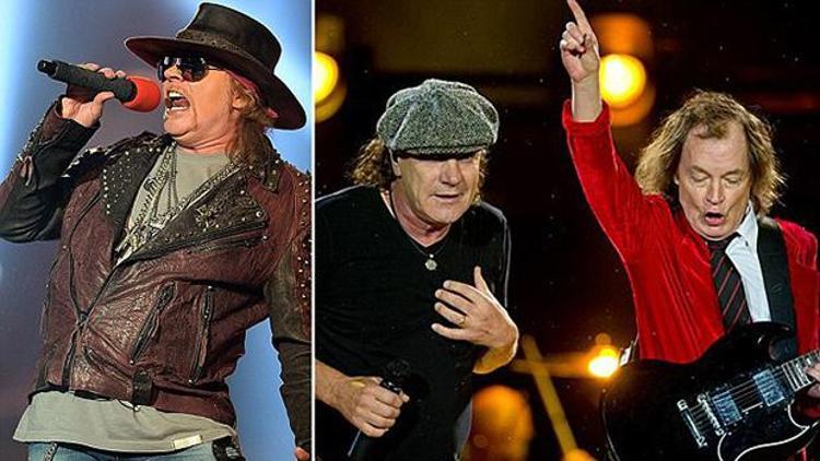 AC/DCnin turne solisti Axl Rose oldu