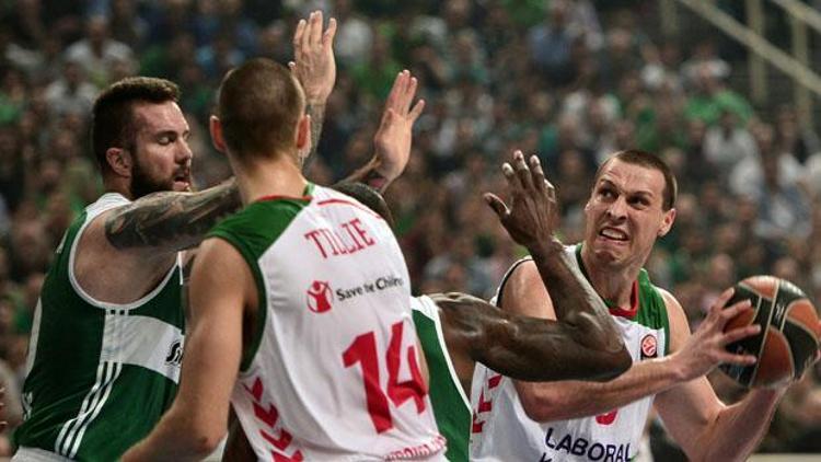 Panathinaikos: 75 - Laboral Kutxa: 84