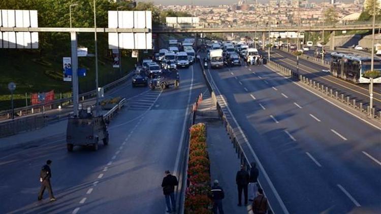 Okmeydanında şüpheli paket alarmı