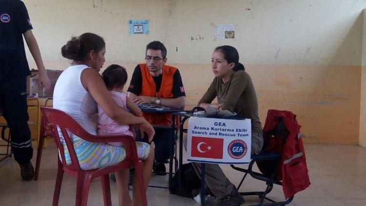 Ekvador’da koordinasyon Türk gönüllülerde
