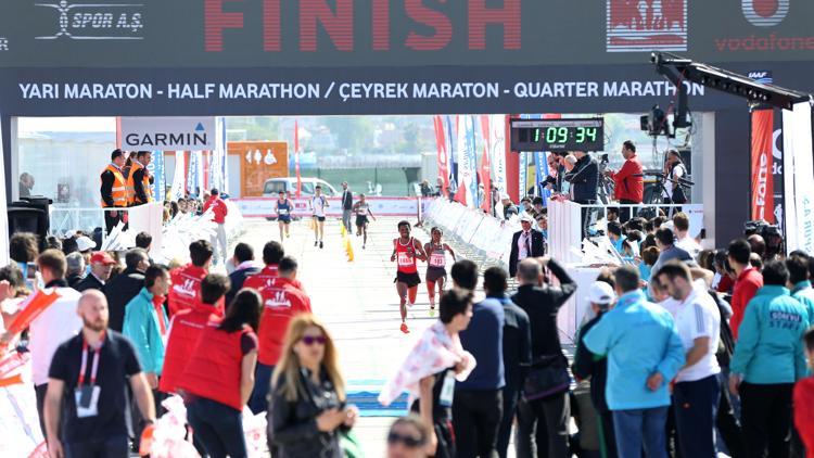 Vodafone İstanbul Yarı Maratonunu Ali Kaya kazandı