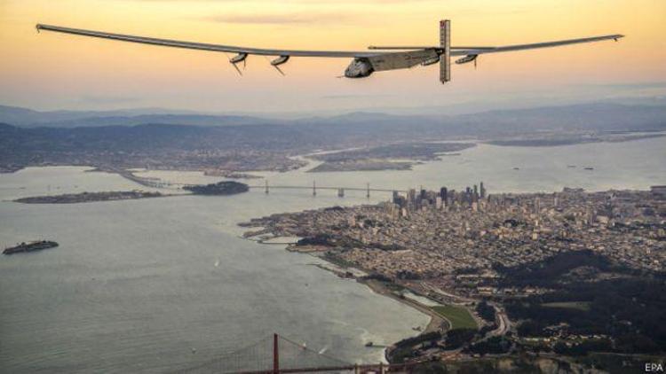Solar Impulse Büyük Okyanusu geçti