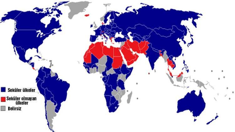 İşte laik ülkelerin listesi