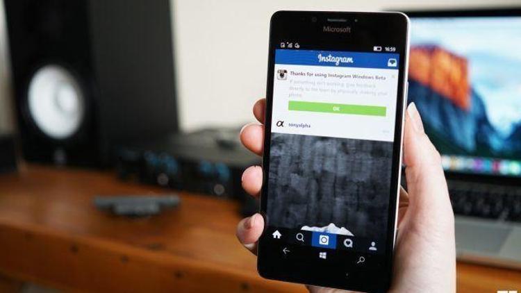 Instagram Windows 10 Mobile uygulaması yayınlandı
