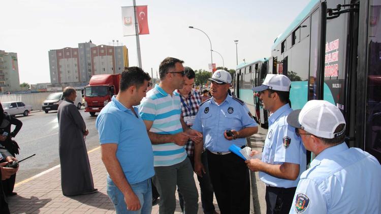 Ankara zabıtası Urfa’yı denetledi