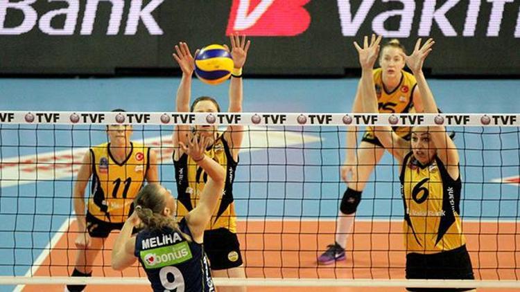 Bayanlar Voleybol 1’inci Lig’de Şampiyon Vakıfbank