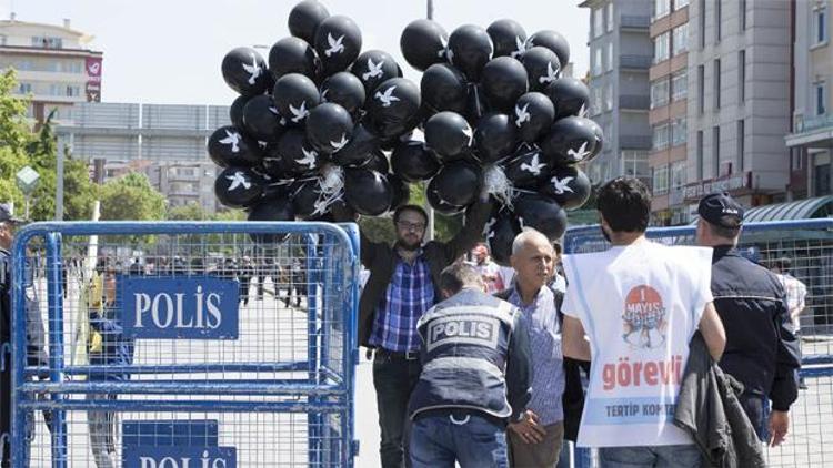 Ankarada 1 Mayıs kutlamalarında yoğun güvenlik önlemi