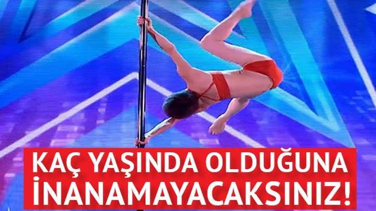 Yetenek yarışmasında şaşırtan performans