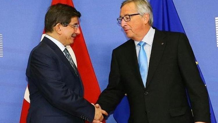 Davutoğlu Juncker ile vize serbestisini konuştu
