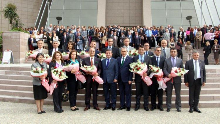 Atanan hakimler böyle uğurlandı