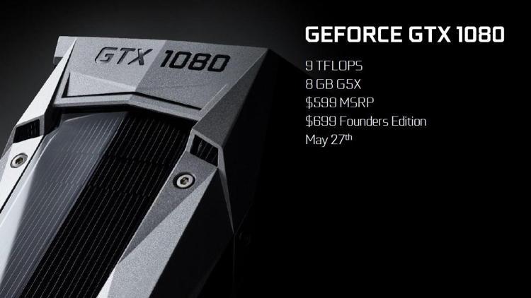 NVIDIA GeForce GTX 1080’i tanıttı