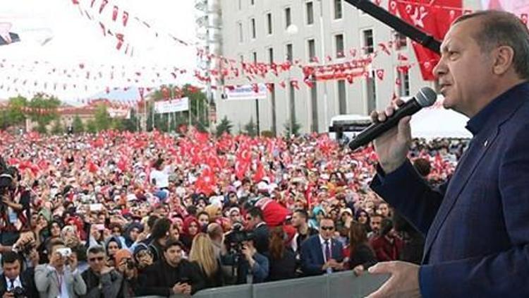 Erdoğan: Binlerce teröristi çukurlara gömdük