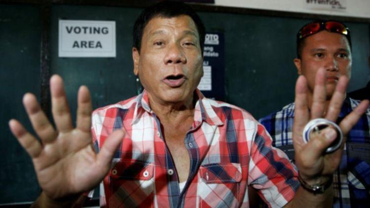 Filipinlerde devlet başkanlığı yarışını Duterte kazandı: Uyurken bile çalışacağım