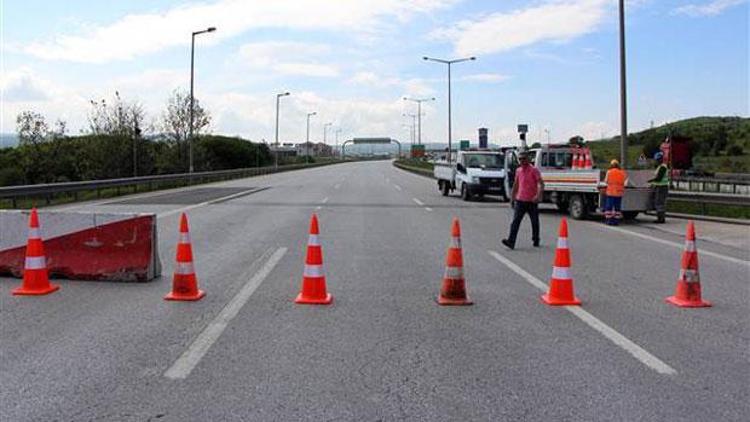 TEM’in Bolu Dağı Tüneli çıkışı ulaşıma kapatıldı