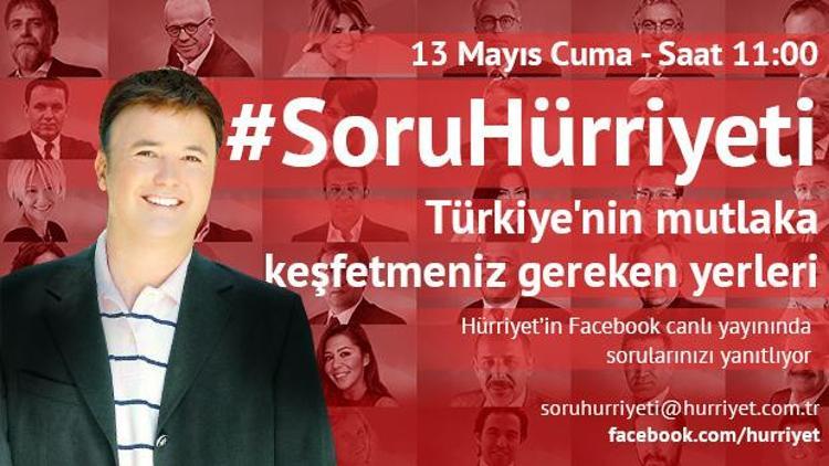 #SoruHürriyetinin sıradaki konuğu gezi yazarı Saffet Emre Tonguç