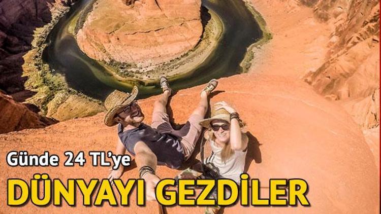 İki Polonyalı günde 24 TLye dünyayı gezdiler