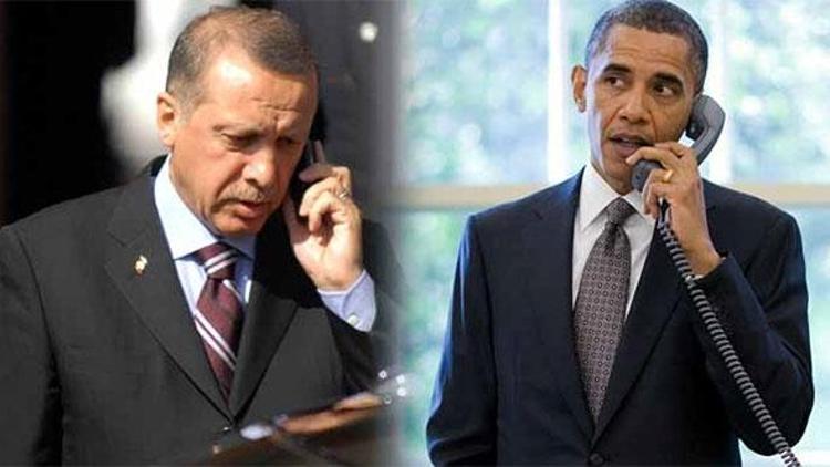 Erdoğan ile Obama arasında 1 saatlik telefon görüşmesi