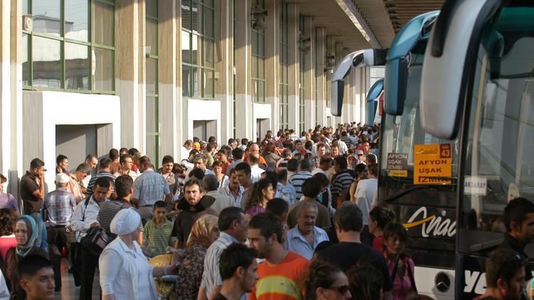 Otobüslerde 19 Mayıs yoğunluğu