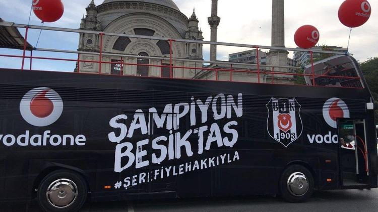 Beşiktaşın otobüs turu iptal edildi.