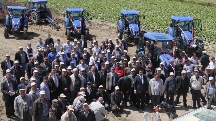 Tarlada test sürüşü