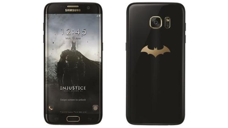 Samsung Batmane özel Galaxy S7 edge yaptı