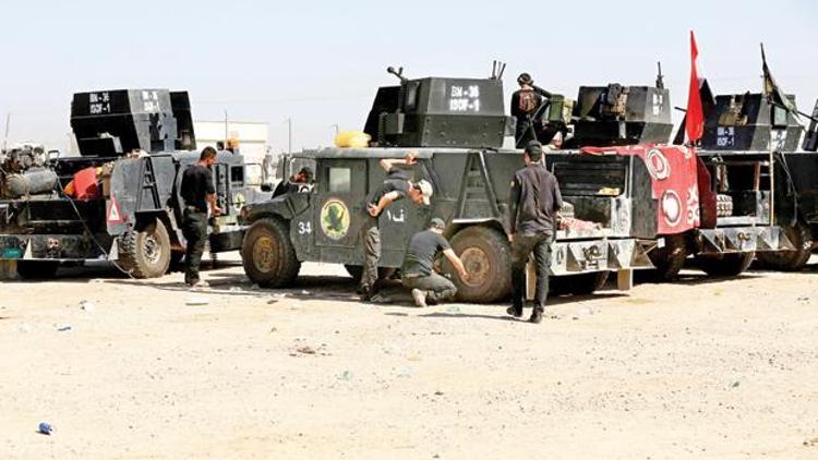 Irak güçleri Felluce’de ilerliyor
