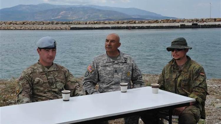 Türk kökenli askerler Efes 2016 Tatbikatında buluştu