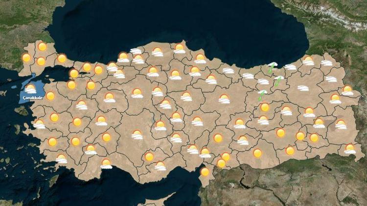 Meteorolojiden hava durumu raporu: Sıcaklıklar 1 ila 3 derece artacak