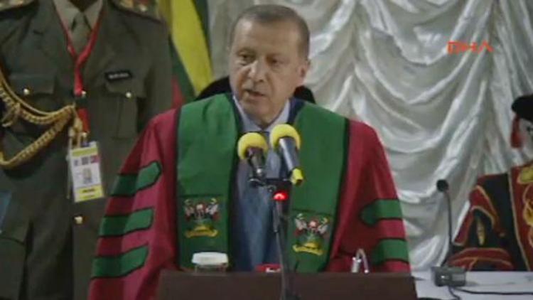 Cumhurbaşkanı Erdoğan: Ugandada büyük bir alan istedim