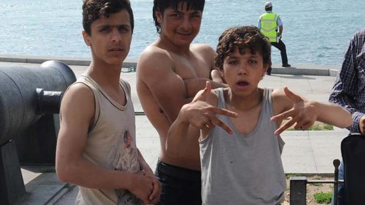 Suriyeli çocuklar Beşiktaşta hayat kurtardı