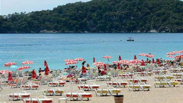 Fethiye’de turizmci bayram tatiline kilitlendi