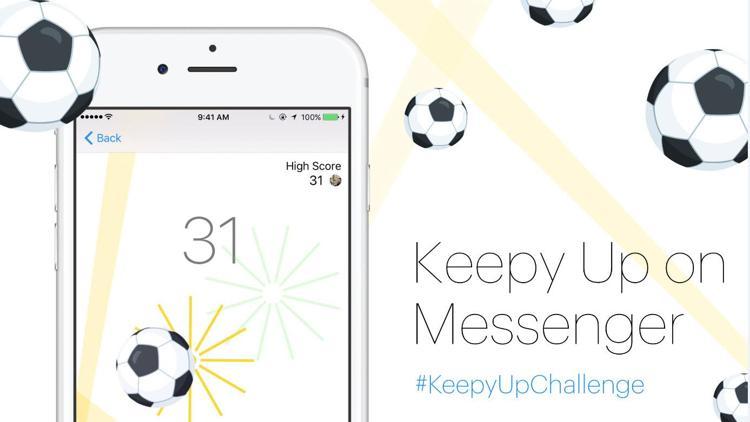 Facebook Messengera yeni oyun: KeepyUp