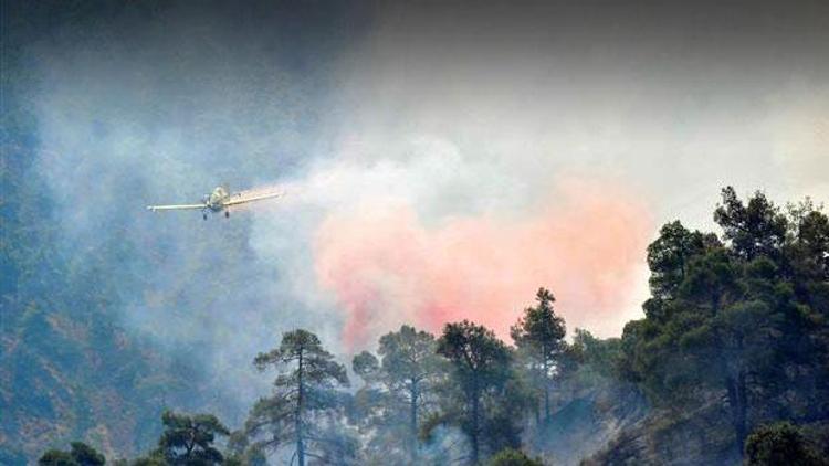 Güney Kıbrıs Türkiyenin yangına müdahale talebini kabul etti