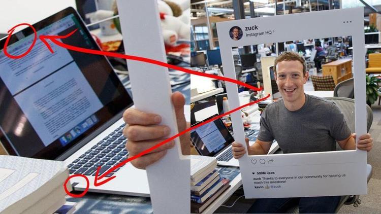 Zuckerberg laptopun kamerasını bantladı