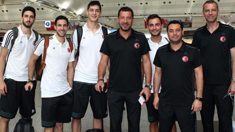A Milli Erkek Basketbol Takımı, Yunanistana gitti