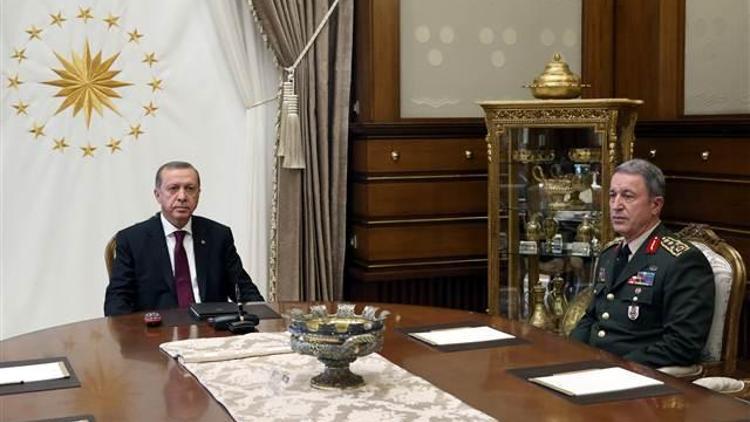 Cumhurbaşkanı Erdoğan, Orgeneral Akarı kabul etti