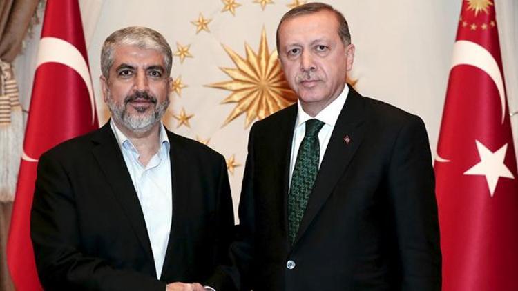 Cumhurbaşkanı, Hamas lideri Meşalle görüştü