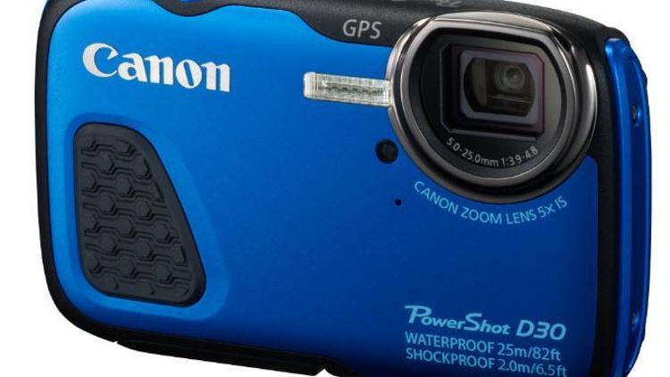 Canondan suya ve toza karşı dayanıklı fotoğraf makinesi: PowerShot D30