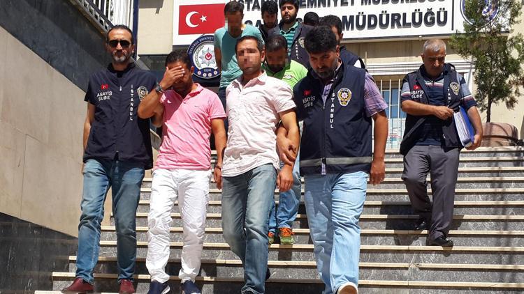 İstanbulda 2 milyon lira gasbeden zanlılar yakalandı