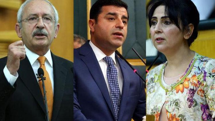 CHP ve HDP liderlerinin fezlekesi savcılıkta