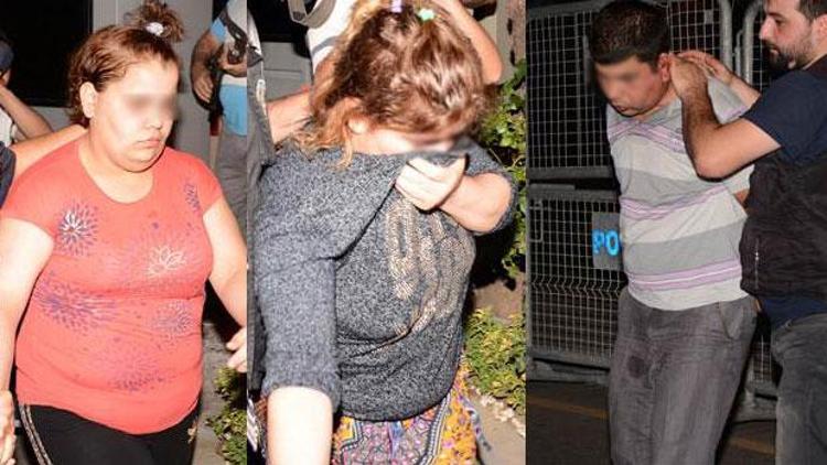 Ahmet bebeği kaçıranlar polisi karşılarında görünce…