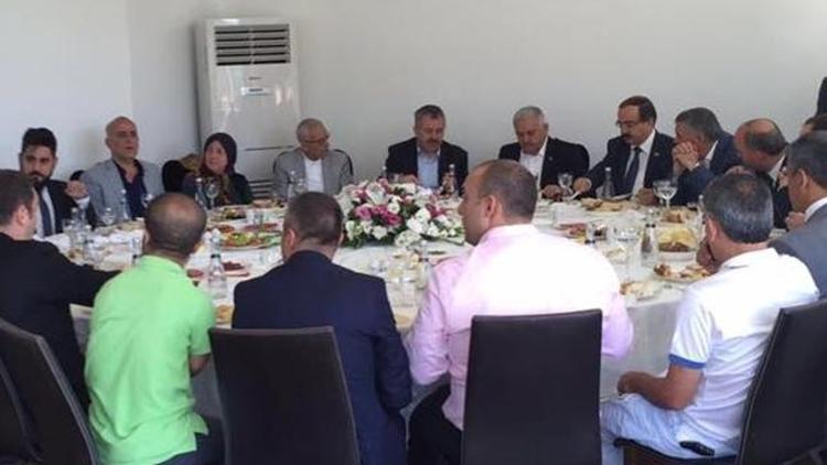 Başbakan, milletvekili Şaban Dişli’nin evinde kahvaltı yaptı