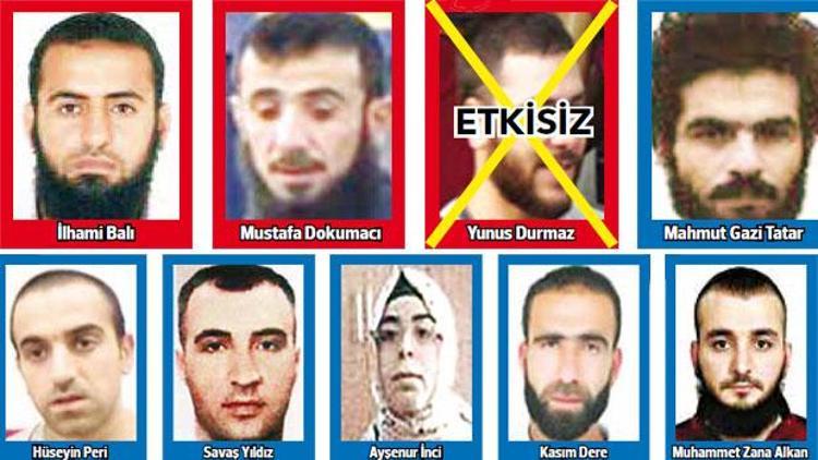 Liste yenilendi: Aranan IŞİD’li sayısı 23’ten 48’e çıktı