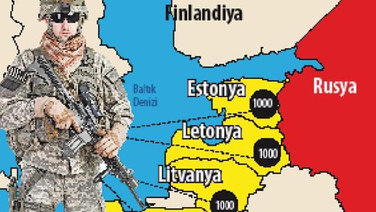 4 ülkeye çokuluslu asker: Putine NATO duvarı