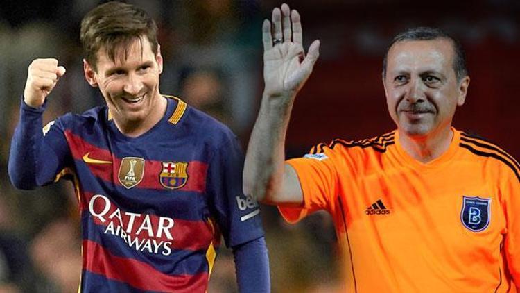 Cumhurbaşkanı Erdoğan, Messi ile futbol oynayacak