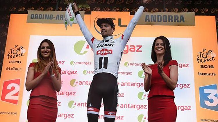 Fransa Bisiklet Turu dokuzuncu etabını Tom Dumoulin kazandı