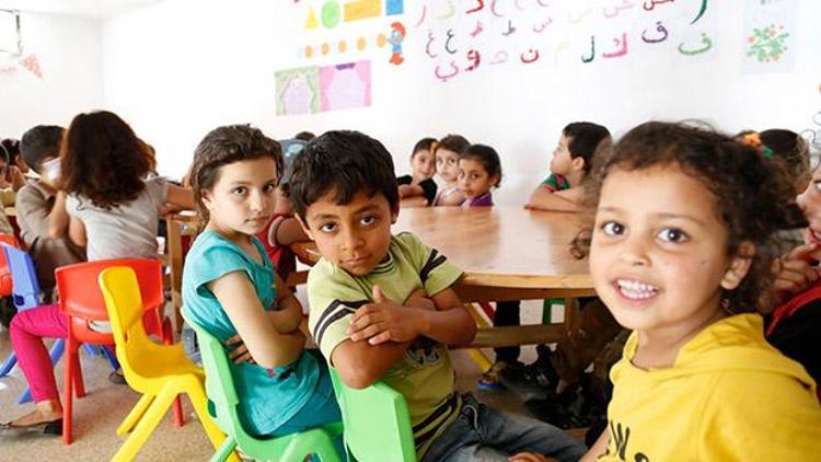 Suriyeli mülteci çocuklar için eğitim projesi