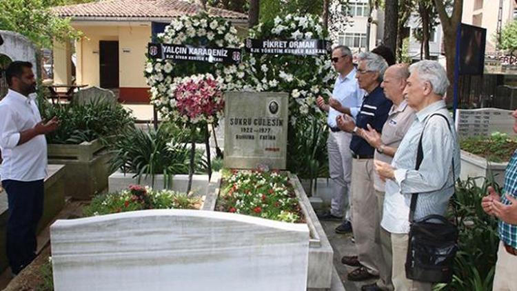 Beşiktaşın efsane futbolcusu Şükrü Gülesin anıldı