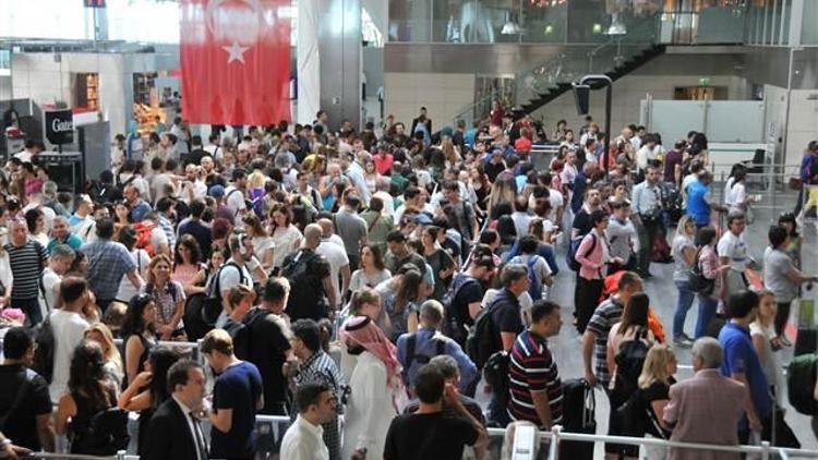 Antalyada dış hat yolcu sayısı yüzde 47 düştü