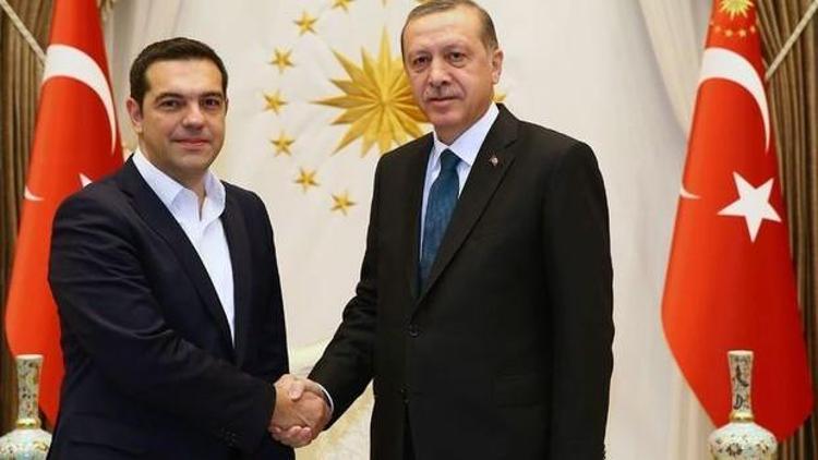 Cumhurbaşkanı Erdoğan, Çipras ile görüştü